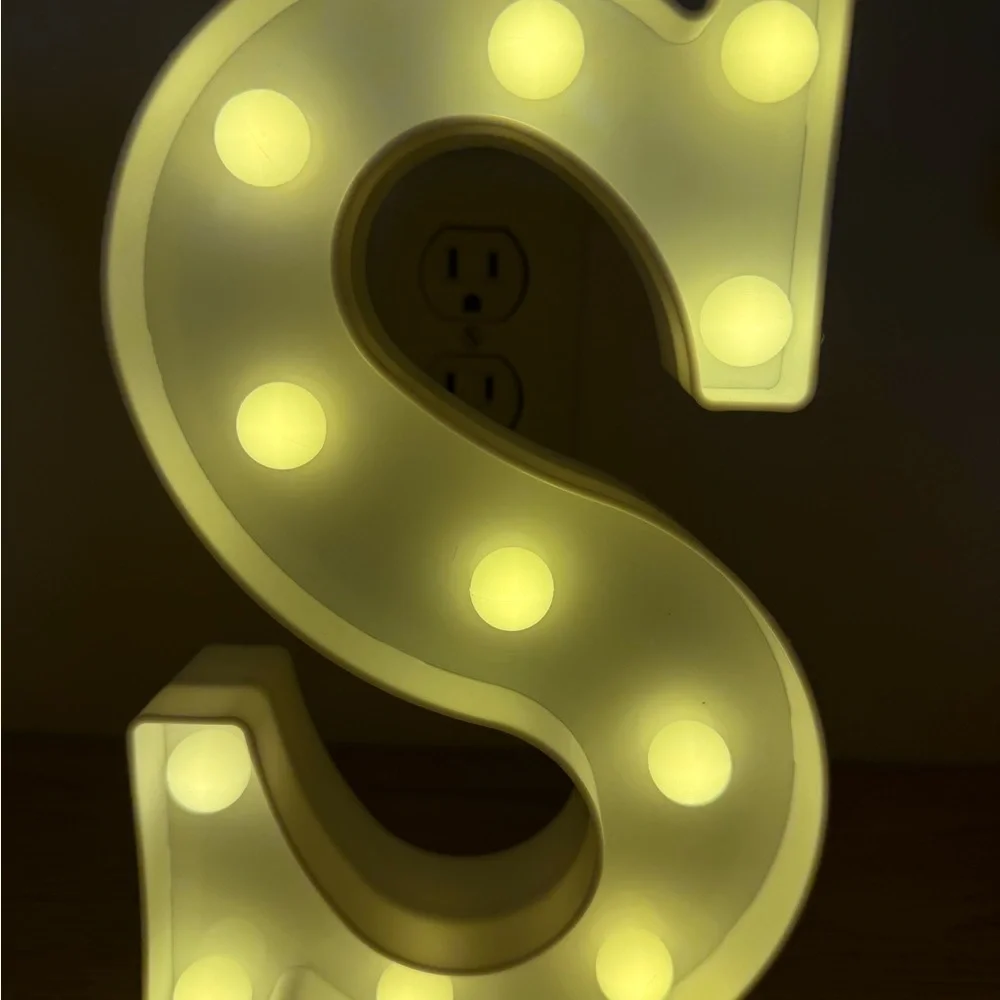 Light Up Letters C,S, and P LED